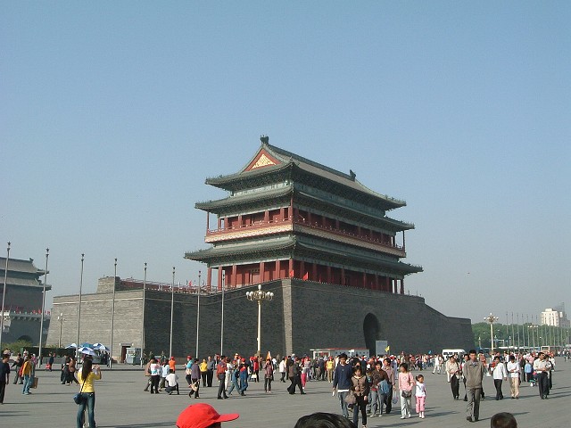 正陽門の写真の写真