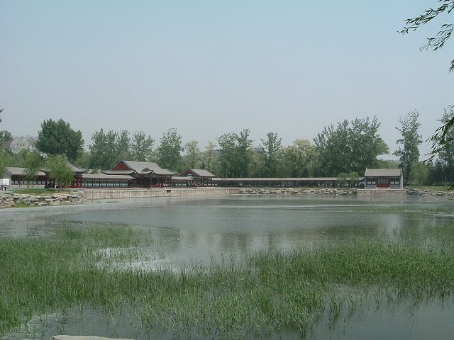 頤和園の写真の写真