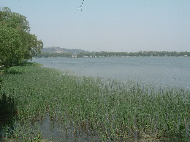 頤和園の写真の写真