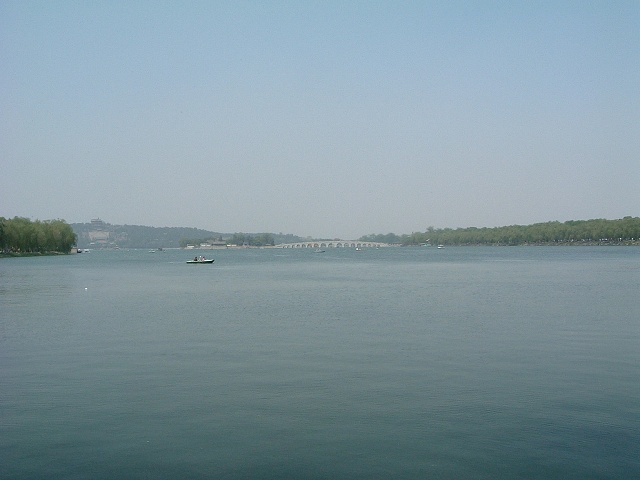 頤和園の写真の写真