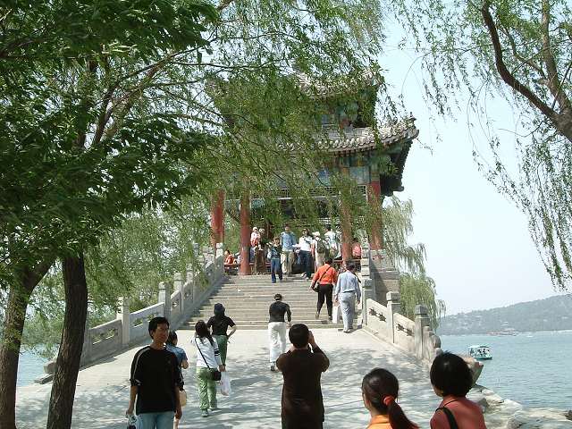 頤和園の写真の写真