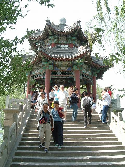 頤和園の写真の写真