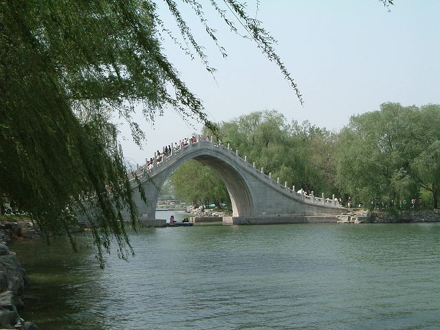 頤和園の写真の写真