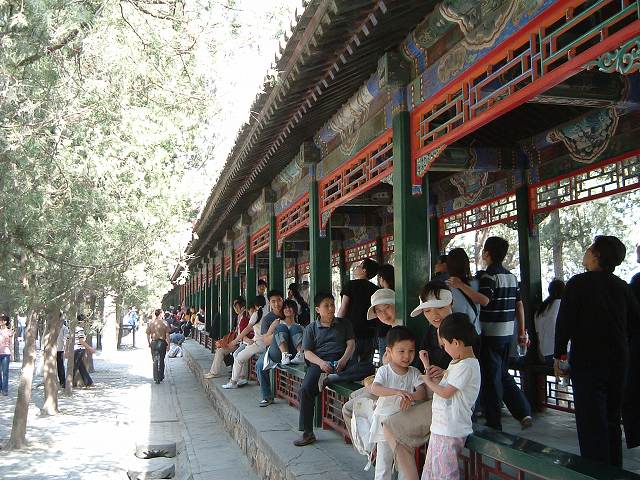 頤和園の写真の写真