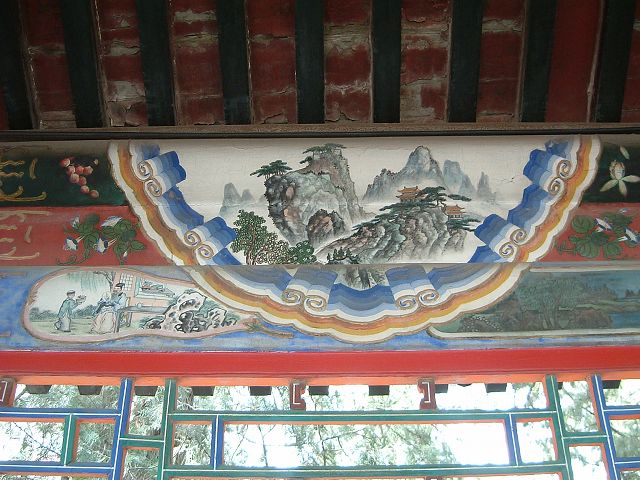 頤和園の写真の写真