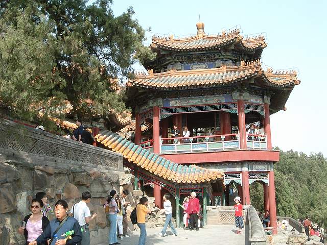 頤和園の写真の写真