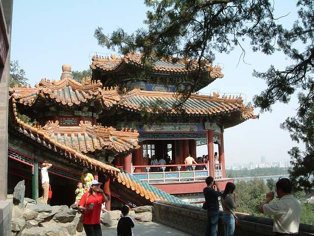 頤和園の写真の写真