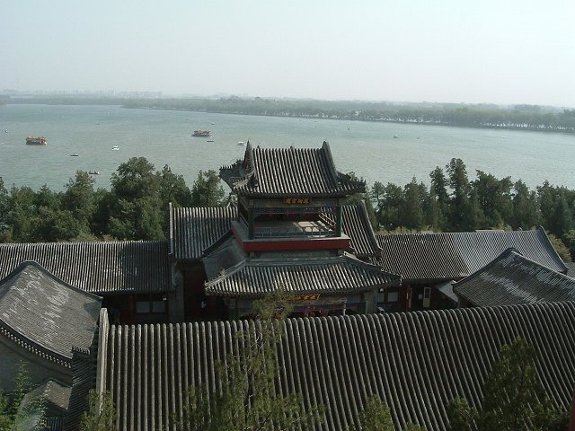 頤和園の写真の写真