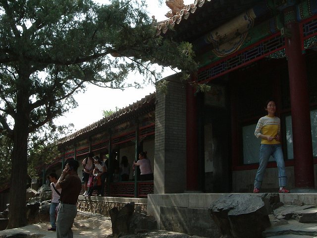 頤和園の写真の写真