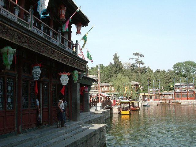 頤和園の写真の写真