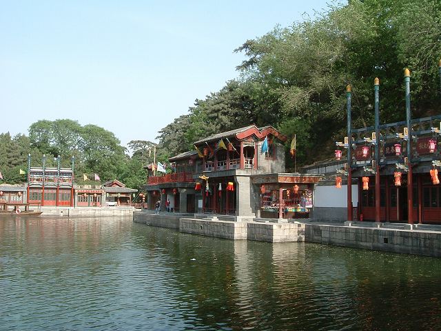 頤和園の写真の写真