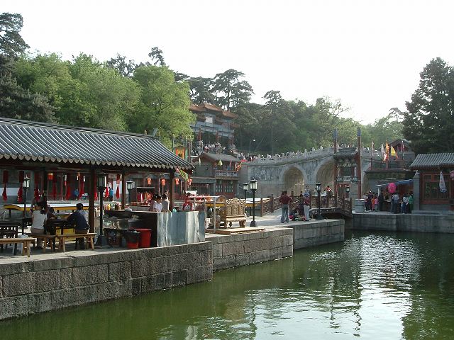 頤和園の写真の写真