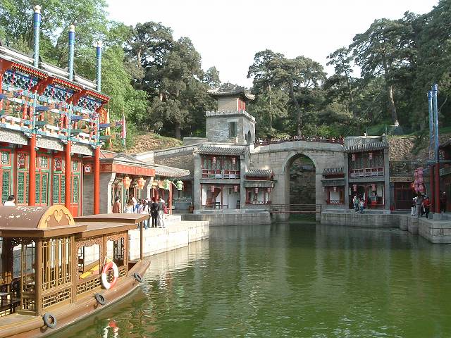 頤和園の写真の写真