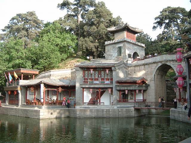 頤和園の写真の写真