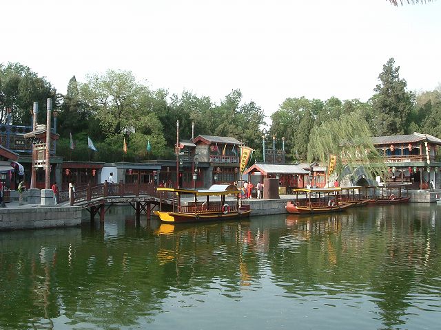 頤和園の写真の写真