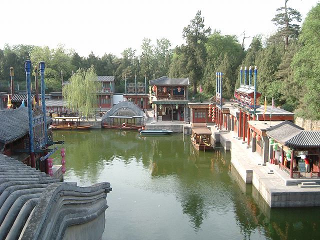 頤和園の写真の写真