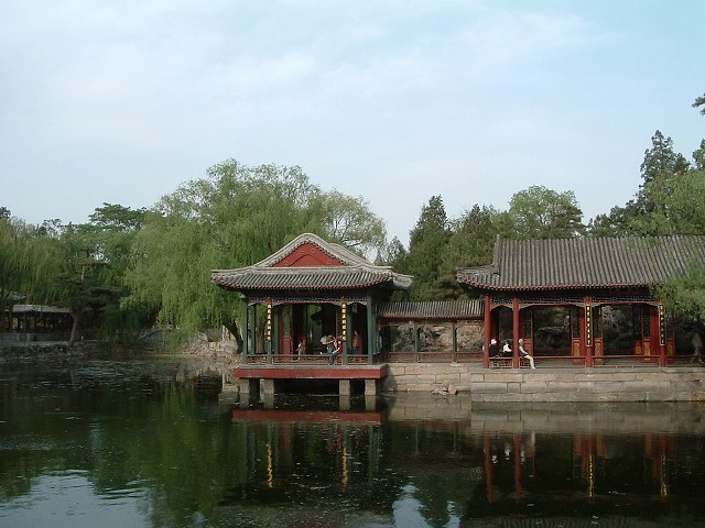 頤和園の写真の写真