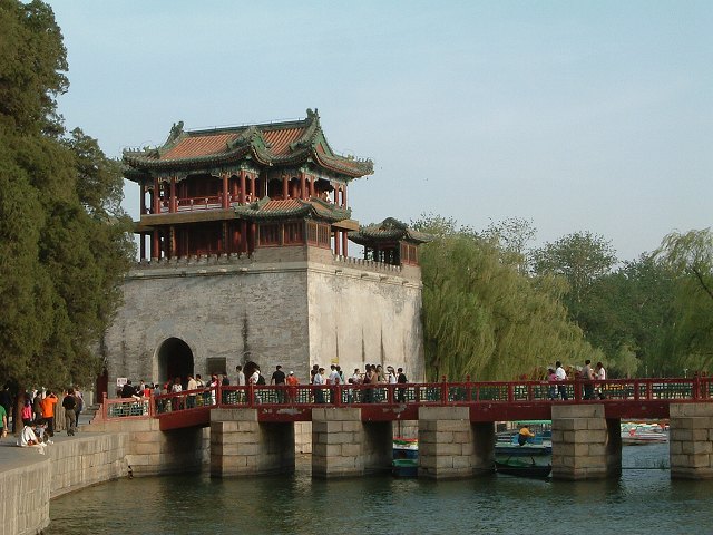 頤和園の写真の写真