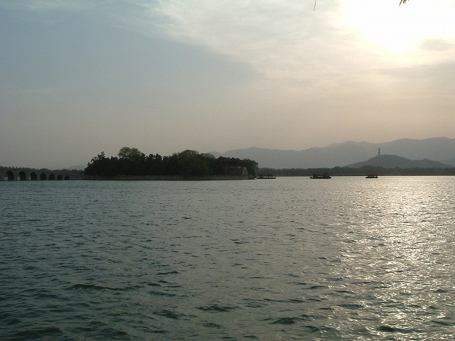 頤和園の写真の写真