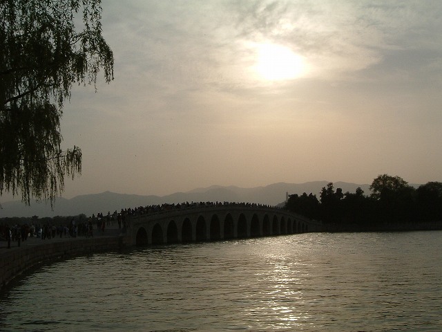 頤和園の写真の写真