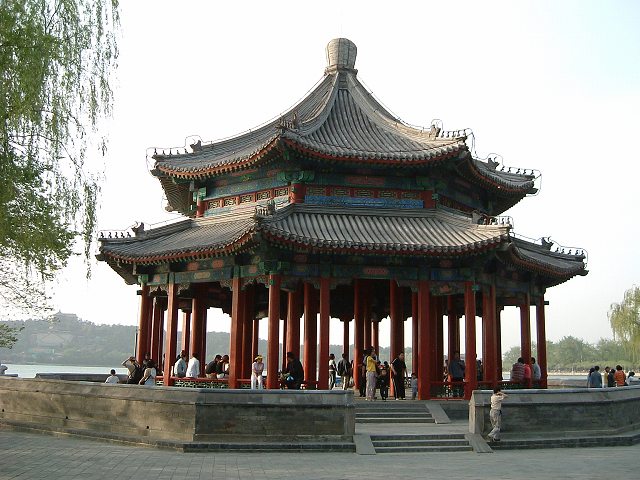 頤和園の写真の写真
