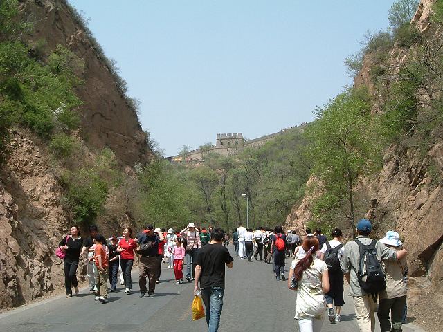 万里の長城(八達嶺)の写真の写真