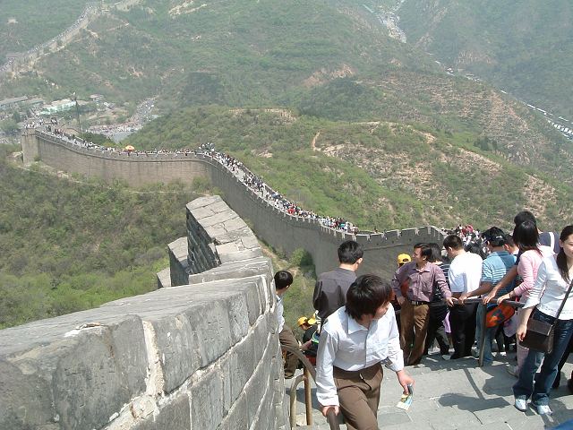 万里の長城(八達嶺)の写真の写真