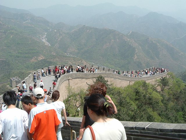 万里の長城(八達嶺)の写真の写真
