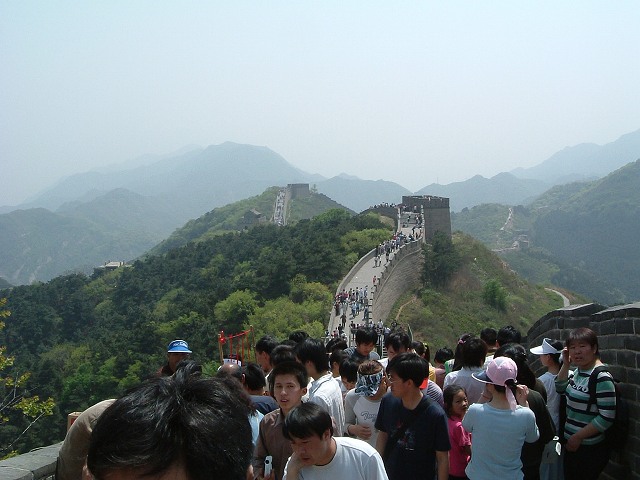 万里の長城(八達嶺)の写真の写真
