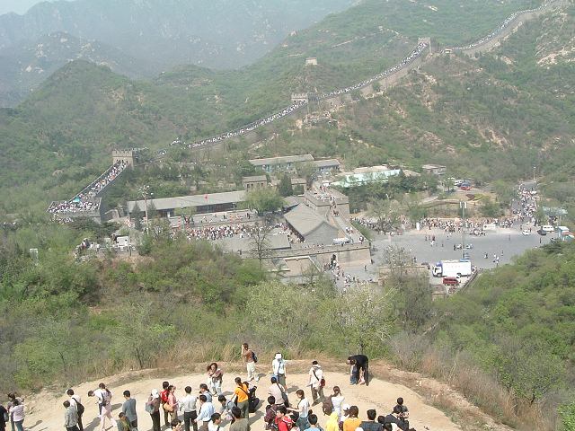 万里の長城(八達嶺)の写真の写真