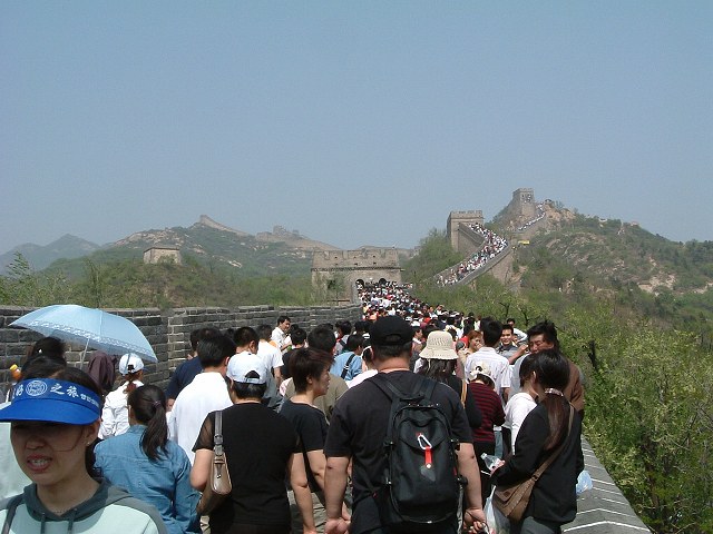 万里の長城(八達嶺)の写真の写真