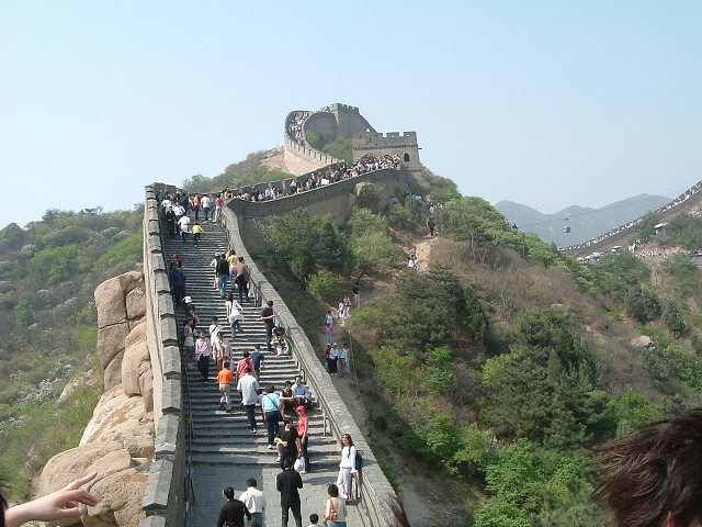 万里の長城(八達嶺)の写真の写真