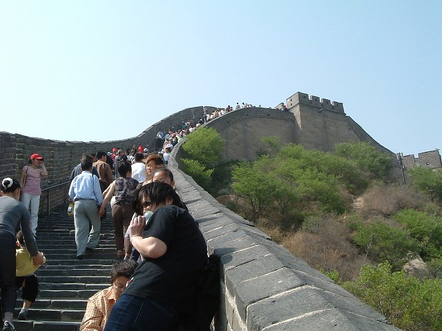万里の長城(八達嶺)の写真の写真