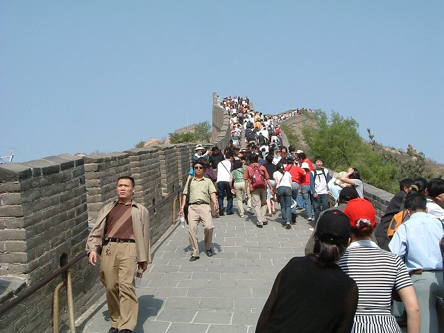 万里の長城(八達嶺)の写真の写真