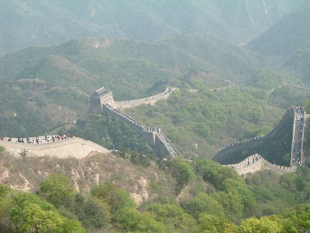 万里の長城(八達嶺)の写真の写真