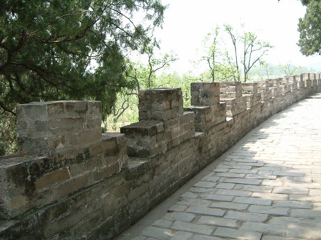 明十三陵・定陵の写真の写真