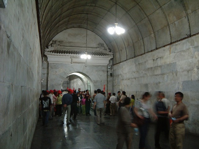 明十三陵・定陵の写真の写真