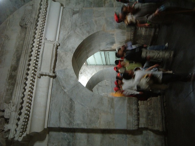 明十三陵・定陵の写真の写真