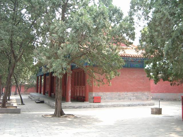 明十三陵・昭陵の写真の写真