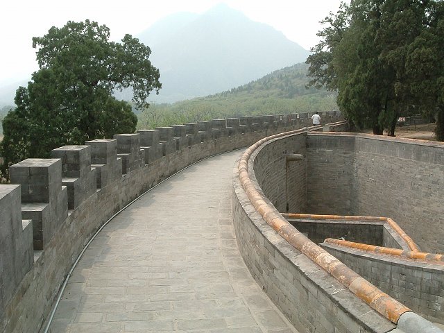 明十三陵・昭陵の写真の写真