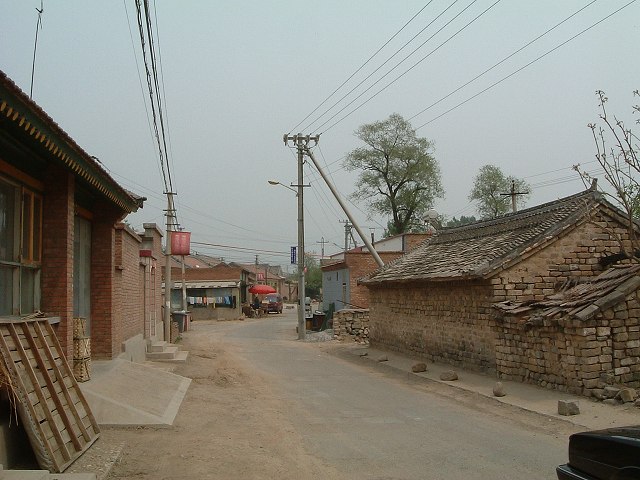 昭陵付近の街並みの写真の写真