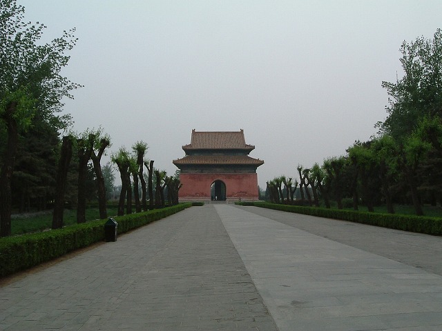 明十三陵・神道の写真の写真