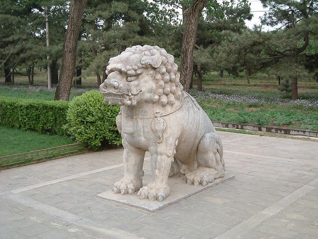 明十三陵・神道の写真の写真