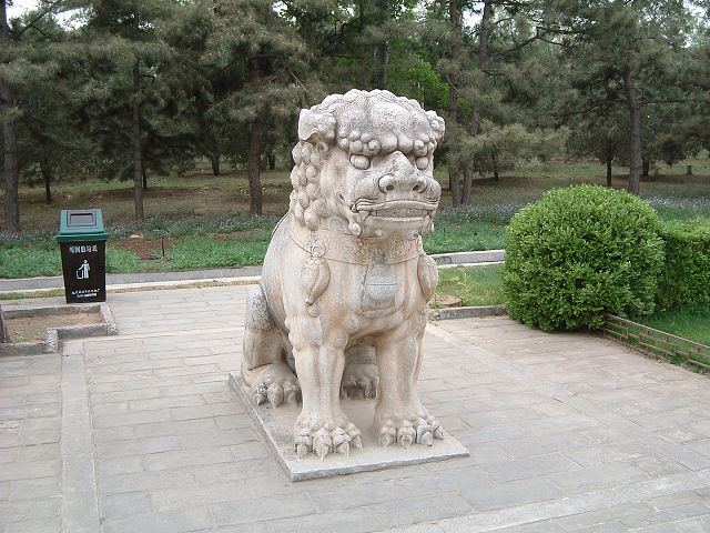 明十三陵・神道の写真の写真