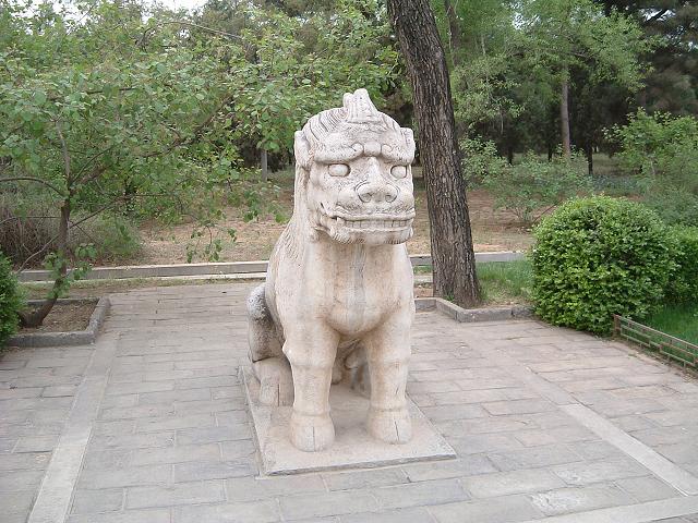 明十三陵・神道の写真の写真