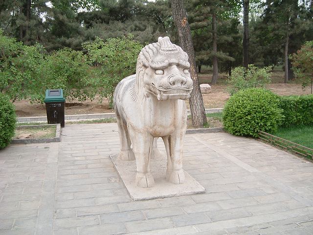 明十三陵・神道の写真の写真