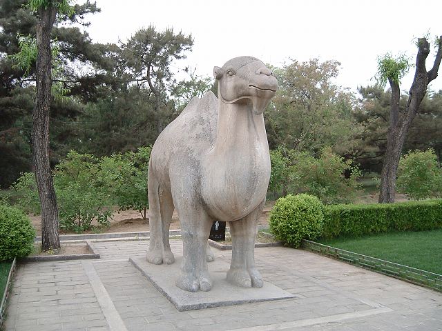 明十三陵・神道の写真の写真