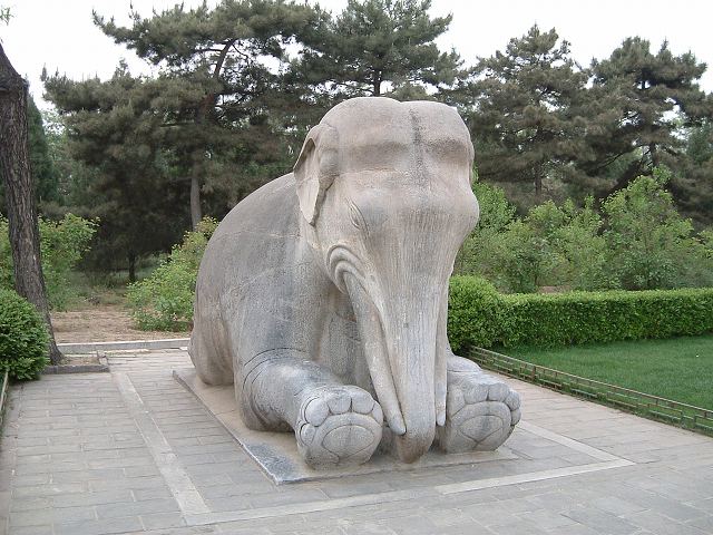 明十三陵・神道の写真の写真