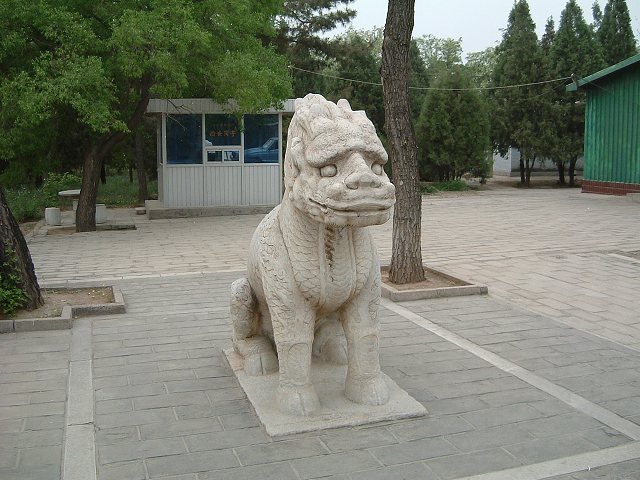 明十三陵・神道の写真の写真
