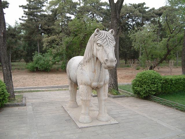 明十三陵・神道の写真の写真